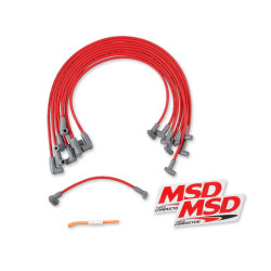 PartzBiz CM 35599 - Super Conductor 8.5mm Spark Plug Wire Set, Small Block Chevy for use with HEI Cap PartzBiz CM 35599 - Super Conductor 8.5mm Spark Plug Wire Set, Small Block Chevy for use with HEI Cap