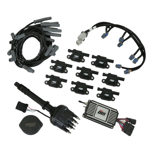 PartzBiz CM: 601513-MSD DIS Direct Ignition System Kit - Black PartzBiz CM: 601513-MSD DIS Direct Ignition System Kit - Black