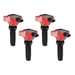 PartzBiz CM 825964 - COIL, RED, FORD ECO-BOOST 2.0L L4, SET OF 4 PartzBiz CM 825964 - COIL, RED, FORD ECO-BOOST 2.0L L4, SET OF 4