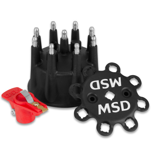 PartzBiz CM: 79193-Repl. Cap & Rotor, Black Pro Mag Lite