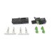 PartzBiz CM: 8173-MSD Weathertight Connector - 2-Pin - Qty 1 PartzBiz CM: 8173-MSD Weathertight Connector - 2-Pin - Qty 1
