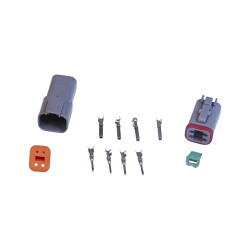 PartzBiz CM 8181 - MSD Deutsch Connector - 4-Pin - 16-18 Gauge PartzBiz CM 8181 - MSD Deutsch Connector - 4-Pin - 16-18 Gauge