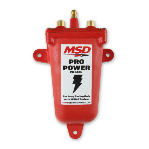 PartzBiz CM: 8201-MSD Ignition Coil - Pro Power Series - Red PartzBiz CM: 8201-MSD Ignition Coil - Pro Power Series - Red