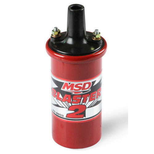 PartzBiz CM: 8203-MSD Ignition Coil - Blaster 2 Series - Ballast Resistor - Red