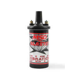 PartzBiz CM 8222 - MSD Ignition Coil - Blaster Series - High Vibration - Black