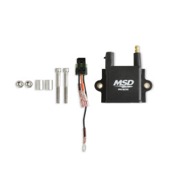PartzBiz CM 8232 - MSD Ignition Coil (Single Tower) - CPC Ignition Control - Black - Individual PartzBiz CM 8232 - MSD Ignition Coil (Single Tower) - CPC Ignition Control - Black - Individual