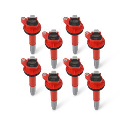 PartzBiz CM 824528 - MSD Ignition Coil - Blaster - Ford Shelby GT350/500 5.2L V8 - Red - 8-Pack PartzBiz CM 824528 - MSD Ignition Coil - Blaster - Ford Shelby GT350/500 5.2L V8 - Red - 8-Pack