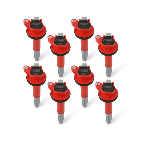PartzBiz CM: 824528-MSD Ignition Coil - Blaster - Ford Shelby GT350/500 5.2L V8 - Red - 8-Pack PartzBiz CM: 824528-MSD Ignition Coil - Blaster - Ford Shelby GT350/500 5.2L V8 - Red - 8-Pack