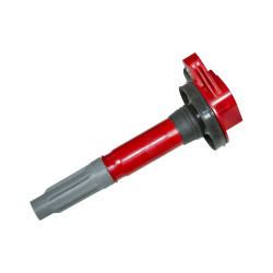 PartzBiz CM 8248 - MSD Ignition Coil - Blaster - Ford 5.0L Coyote - Red