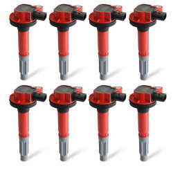 PartzBiz CM 82488 - MSD Ignition Coil - Blaster - Ford 5.0L Coyote - Red - 8-Pack PartzBiz CM 82488 - MSD Ignition Coil - Blaster - Ford 5.0L Coyote - Red - 8-Pack