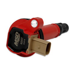 PartzBiz CM 8257 - MSD Ignition Coil - Ford EcoBoost - 3.5L V6 - 3-Pin Connector - Red PartzBiz CM 8257 - MSD Ignition Coil - Ford EcoBoost - 3.5L V6 - 3-Pin Connector - Red