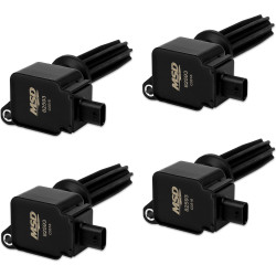 PartzBiz CM 825943 - MSD Ignition Coil - Ford EcoBoost - 2.0L/2.3L L4 - Black - 4-Pack PartzBiz CM 825943 - MSD Ignition Coil - Ford EcoBoost - 2.0L/2.3L L4 - Black - 4-Pack