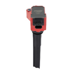 PartzBiz CM 82601 - MSD Ignition Coil - Ford EcoBoost - 2.7L / 3.0L V6 - Red - Single