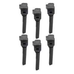 PartzBiz CM 826036 - MSD Ignition Coil - Ford EcoBoost - 2.7L / 3.0L V6 - Black - 6-Pack