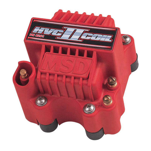 PartzBiz CM: 8261-MSD Ignition Coil - HVC-2 Series - Red PartzBiz CM: 8261-MSD Ignition Coil - HVC-2 Series - Red