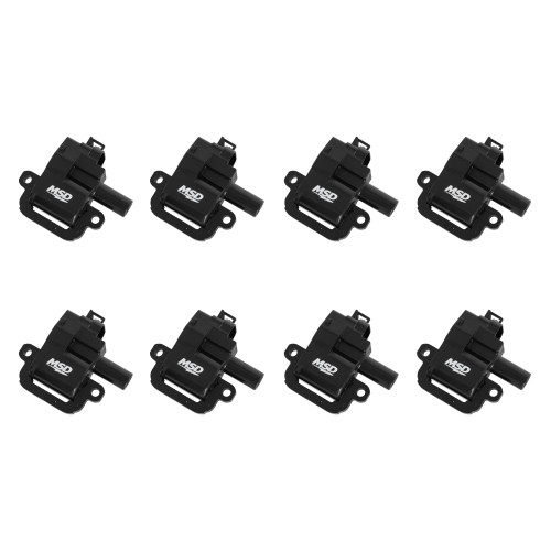 PartzBiz CM: 826283-MSD Ignition Coil - GM LS Blaster Series - LS1/LS6 Engines - Black - 8-Pack PartzBiz CM: 826283-MSD Ignition Coil - GM LS Blaster Series - LS1/LS6 Engines - Black - 8-Pack