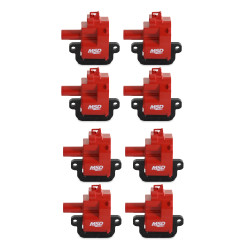 PartzBiz CM 82628 - MSD Ignition Coil - GM LS Blaster Series - LS1/LS6 Engines - Red - 8-Pack PartzBiz CM 82628 - MSD Ignition Coil - GM LS Blaster Series - LS1/LS6 Engines - Red - 8-Pack