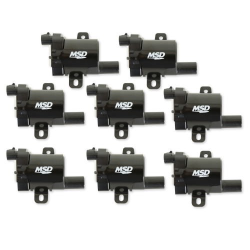 PartzBiz CM: 826383-MSD Ignition Coil - GM LS Blaster Series - L-Series Truck Engine - Black - 8-Pack PartzBiz CM: 826383-MSD Ignition Coil - GM LS Blaster Series - L-Series Truck Engine - Black - 8-Pack