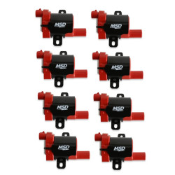 PartzBiz CM 82638 - MSD Ignition Coil - GM LS Blaster Series - L-Series Truck Engine - Red - 8-Pack PartzBiz CM 82638 - MSD Ignition Coil - GM LS Blaster Series - L-Series Truck Engine - Red - 8-Pack