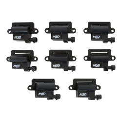 PartzBiz CM 826483 - MSD Ignition Coil - GM LS Blaster Series - L-Series Truck Engine - Black - 8-Pack PartzBiz CM 826483 - MSD Ignition Coil - GM LS Blaster Series - L-Series Truck Engine - Black - 8-Pack