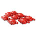 PartzBiz CM: 82658-MSD Ignition Coil - GM LS Blaster Series - LS2/LS3/LS4/LS7/LS9 Engines - Red - 8-Pack