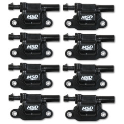 PartzBiz CM 826683 - MSD Ignition Coil - GM Gen V Blaster Series - Gen V Direct Injected Engine - Black - 8-Pack - Square PartzBiz CM 826683 - MSD Ignition Coil - GM Gen V Blaster Series - Gen V Direct Injected Engine - Black - 8-Pack - Square