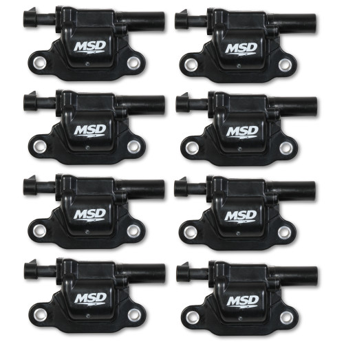 PartzBiz CM: 826683-MSD Ignition Coil - GM Gen V Blaster Series - Gen V Direct Injected Engine - Black - 8-Pack - Square PartzBiz CM: 826683-MSD Ignition Coil - GM Gen V Blaster Series - Gen V Direct Injected Engine - Black - 8-Pack - Square