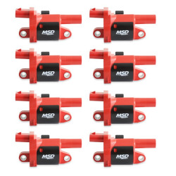PartzBiz CM 82688 - MSD Ignition Coil - GM Gen V Blaster Series - Gen V Direct Injected Engine - Red - 8-Pack - Round PartzBiz CM 82688 - MSD Ignition Coil - GM Gen V Blaster Series - Gen V Direct Injected Engine - Red - 8-Pack - Round