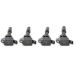 PartzBiz CM: 826943-MSD Ignition Coil - Blaster Series - Fits Hyundai and KIA 1.6L Turbo - Black - 4-Pack PartzBiz CM: 826943-MSD Ignition Coil - Blaster Series - Fits Hyundai and KIA 1.6L Turbo - Black - 4-Pack