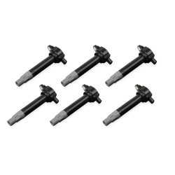 PartzBiz CM 827263 - MSD Ignition Coil - Blaster - Chrysler V6 - Black - 6-Pack