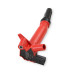 PartzBiz CM: 8274D-MSD Ignition Coil - Blaster - Ford F-Series 6.2L - Red - Driver Side