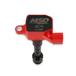 PartzBiz CM 8279 - MSD Ignition Coil - Blaster Series - Fits Nissan/Infiniti 3.5L - Red PartzBiz CM 8279 - MSD Ignition Coil - Blaster Series - Fits Nissan/Infiniti 3.5L - Red