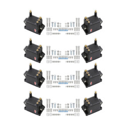 PartzBiz CM 828038 - MSD Ignition Coil - High Output - Black - 8-Pack PartzBiz CM 828038 - MSD Ignition Coil - High Output - Black - 8-Pack