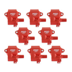 PartzBiz CM 82858 - MSD Ignition Coil - Pro Power Series - GM LS1/LS6 Engines - Red - 8-Pack PartzBiz CM 82858 - MSD Ignition Coil - Pro Power Series - GM LS1/LS6 Engines - Red - 8-Pack