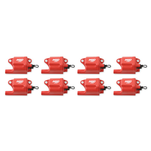 PartzBiz CM: 82878-MSD Ignition Coil - Pro Power Series - GM LS2/LS7 Engines - Red - 8-Pack PartzBiz CM: 82878-MSD Ignition Coil - Pro Power Series - GM LS2/LS7 Engines - Red - 8-Pack