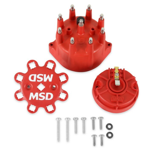 PartzBiz CM: 84315-MSD Red Cap/Rotor Kit