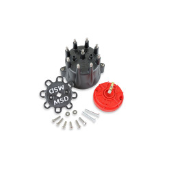 PartzBiz CM 84336 - Black Chevy V8 HEI Distributor Cap and Rotor PartzBiz CM 84336 - Black Chevy V8 HEI Distributor Cap and Rotor