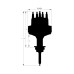 PartzBiz CM: 8534-MSD Billet Chrysler Small Block Distributor PartzBiz CM: 8534-MSD Billet Chrysler Small Block Distributor