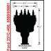 PartzBiz CM: 8580-Ford V8 351C-460 Billet Distributor PartzBiz CM: 8580-Ford V8 351C-460 Billet Distributor