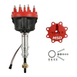 PartzBiz CM 85827 - MSD Billet Distributor - Ford - Small Block V8 - Bronze Gear PartzBiz CM 85827 - MSD Billet Distributor - Ford - Small Block V8 - Bronze Gear