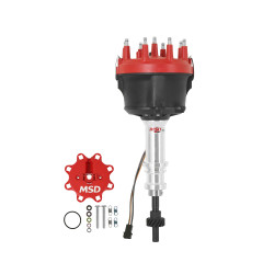 PartzBiz CM 8582 - MSD Billet Distributor - Ford - Small Block - Iron Gear PartzBiz CM 8582 - MSD Billet Distributor - Ford - Small Block - Iron Gear