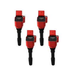 PartzBiz CM 87164 - MSD Ignition Coil - Blaster Series - VW / Audi 1.8L/2.0L Engines - Red - 4-Pack PartzBiz CM 87164 - MSD Ignition Coil - Blaster Series - VW / Audi 1.8L/2.0L Engines - Red - 4-Pack