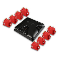 PartzBiz CM 8000-8HO - MSD PRO 600 CDI Ignition and Coil Kit - Red Coils PartzBiz CM 8000-8HO - MSD PRO 600 CDI Ignition and Coil Kit - Red Coils