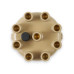 PartzBiz CM: 8320ACC-ACCEL Distributor Cap & Rotor - Socket Style - Tan PartzBiz CM: 8320ACC-ACCEL Distributor Cap & Rotor - Socket Style - Tan