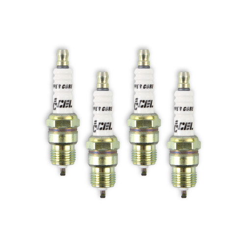 PartzBiz CM: 0576S-4-ACCEL HP Copper Spark Plug - Shorty PartzBiz CM: 0576S-4-ACCEL HP Copper Spark Plug - Shorty