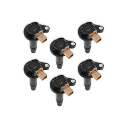 PartzBiz CM 140646K-6 - คอยล์จุดระเบิด ACCEL - SuperCoil - 2010-2016 Ford EcoBoost 3.5L V6 - สีดำ - 6-Pack (3-Pin) PartzBiz CM 140646K-6 - คอยล์จุดระเบิด ACCEL - SuperCoil - 2010-2016 Ford EcoBoost 3.5L V6 - สีดำ - 6-Pack (3-Pin)