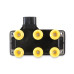 PartzBiz CM: 140035-ACCEL Ignition Coil - SuperCoil - Ford 6-Tower EDIS with horizontal plug