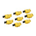 PartzBiz CM: 140043-8-ACCEL Ignition Coils - SuperCoil GM LS2/LS3/LS7 engines, yellow, 8-pack
