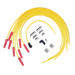 PartzBiz CM 8033 - ชุดสายหัวเทียน - 8.8 มม. - ลวดป้องกันเกลียว - ชุดอเนกประสงค์พร้อมบู๊ทแบบปรับมุมได้ - สีเหลือง PartzBiz CM 8033 - ชุดสายหัวเทียน - 8.8 มม. - ลวดป้องกันเกลียว - ชุดอเนกประสงค์พร้อมบู๊ทแบบปรับมุมได้ - สีเหลือง