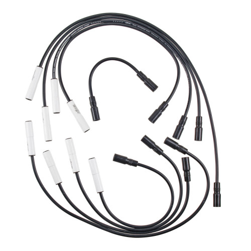 PartzBiz CM: 9043C-Spark Plug Wire Set - Extreme 9000 Ceramic Boot - Chevy/GMC Truck 1996-2000 7.4L Vortec